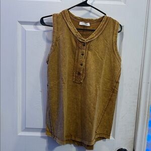 NEW—- Zenana Outfitters  Button-Up Shirt